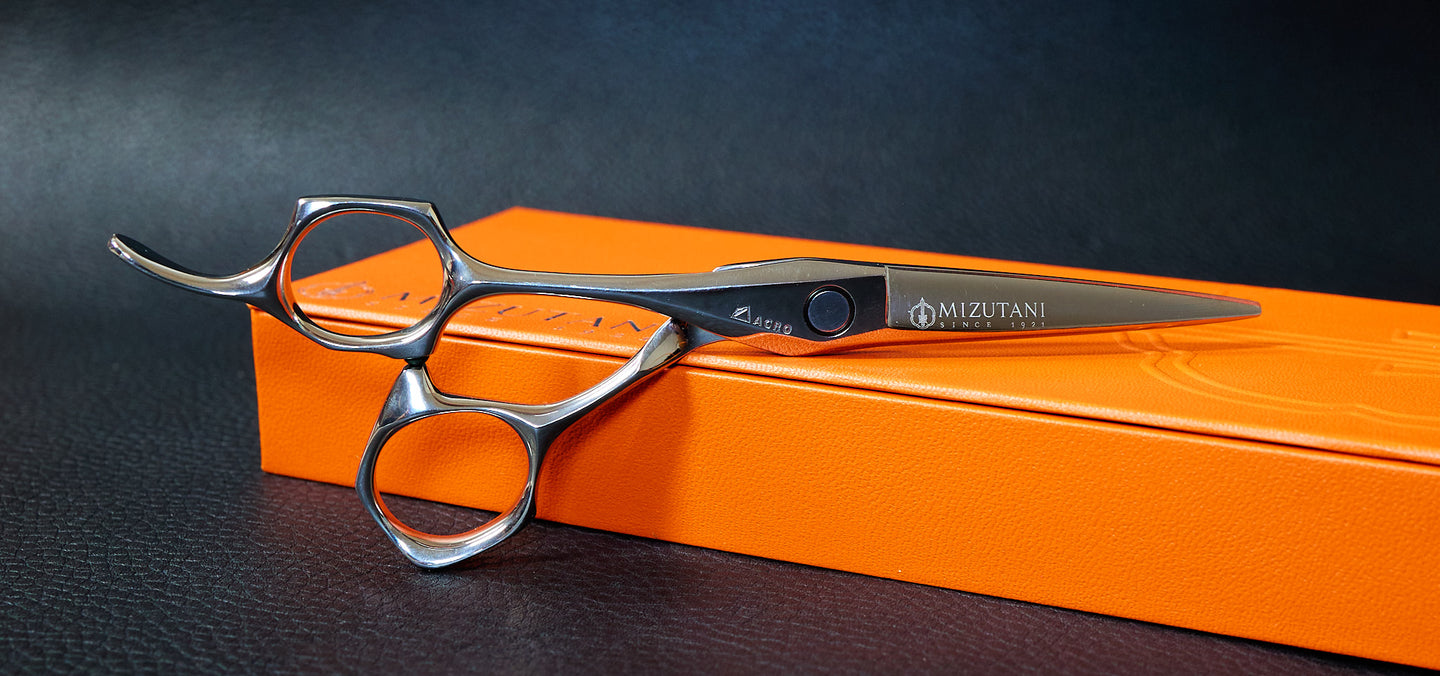 The most skilled and experienced Mizutani craftsmen produce limited quantities of lefty shears, each one is just right.